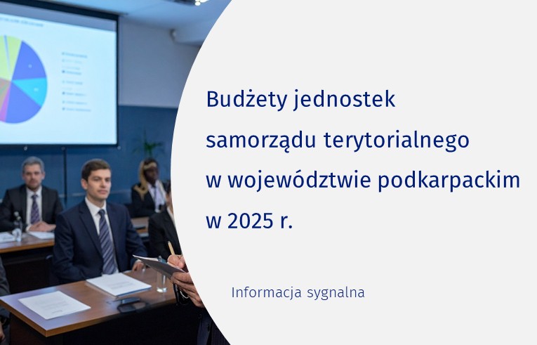 Slajder Budżety jednostek samorządu terytorialnego w województwie podkarpackim w 2025 r.