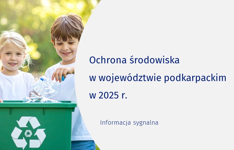 Slajder Ochrona środowiska w województwie podkarpackim w 2025 r.