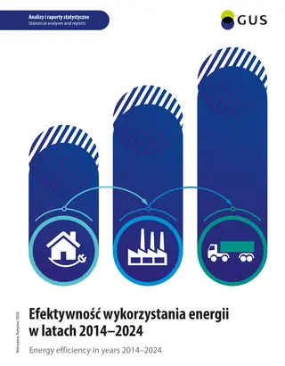 Powiększ obraz: Book cover of Energy efficiency in years 2014–2024