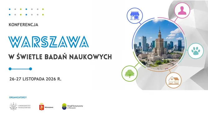 Slider konferencji "Warszawa w świetle badań naukowych"